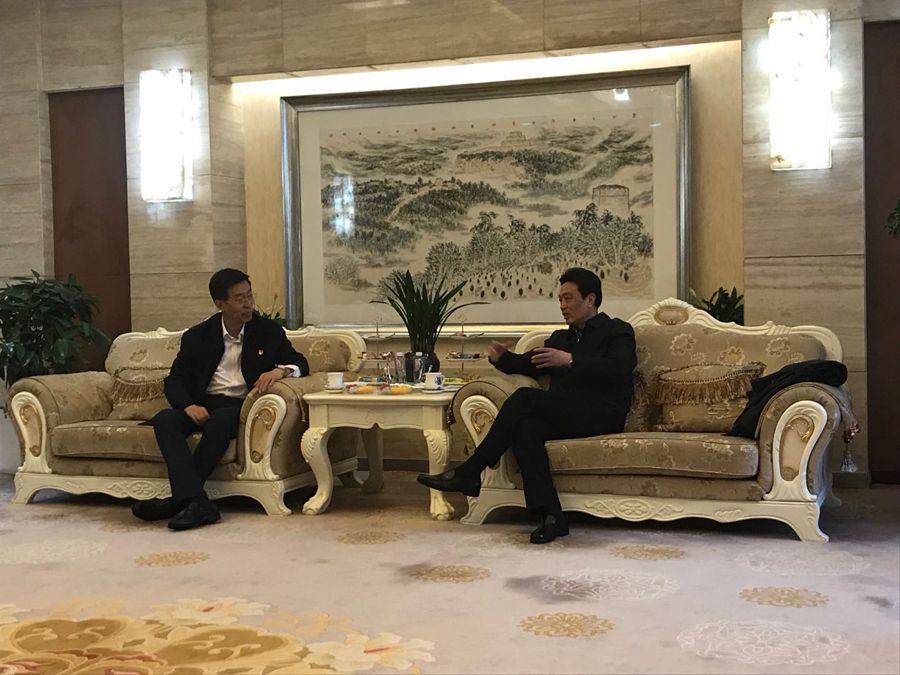 武憲功拜會陜西省人大常委會副主任、榆林市市委書記戴征社.jpg